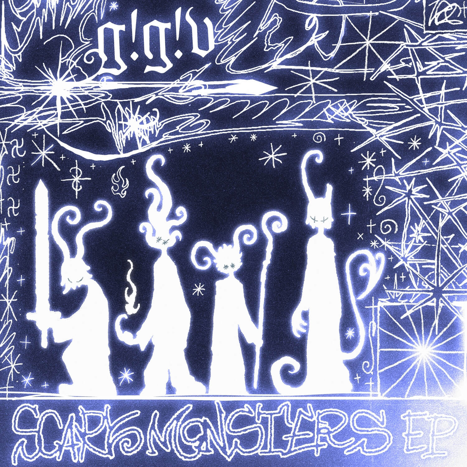 SCARY MONSTERS EP ジャケット写真